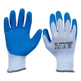 Truper Gu-411, Guantes De Poliéster Recubiertos De Látex,