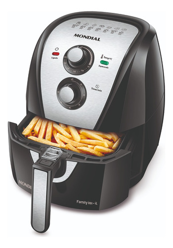 Fritadeira Family Airfryer Afn40-bi 220v 1500w Preta Mondial Cor Preto