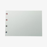 Refil Sketchbook Discos A6 Papel Branco 180g 30 Folhas