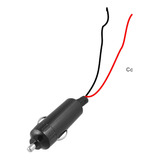 Ficha Conector Plug 12 Volts Encendedor Con Chicote Cables