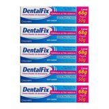 Kit C/ 5 Dentalfix Fix. De Dentadura - L 68g P 50g = Corega