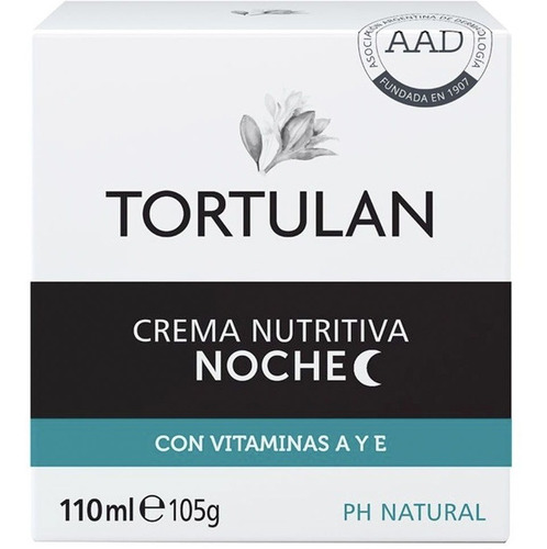 Creme Tortulan Nutritivo Noite Vitamina A Ph Natural 110ml