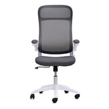 Silla Escritorio Ejecutiva Oficina Ergonomica Mesh Elegante Color Gris