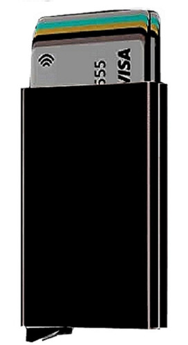 Porta Tarjetero Aluminio Rfid Doble 12 Tarjetas V.crespo