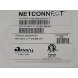 Cable De Red Patchcord Commscope Npc Cat 6 Utp, Cm, Bk, 2ft