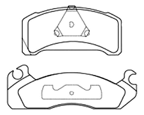 Pastillas Freno Para Ford Thunderbird 85/89 Delantera Premix Foto 4