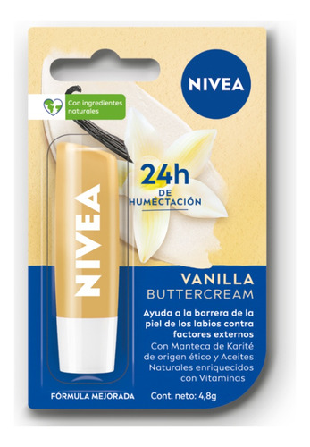 Protector Labial Humectante Vainilla Buttercream X 4,8 Grs