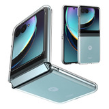 Funda Premium Para Motorola Razr 40 Ultra Transparente