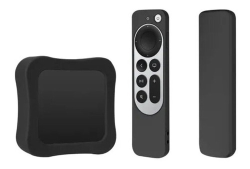 Fundas Para Control Apple Tv 4k + Funda Para Tv Box Apple