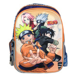 Mochila Keepack Escolar Naruto Color Azul Marino