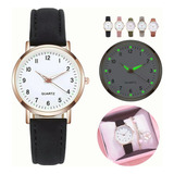 Reloj Para Niños Con Pulsera, Reloj De Cuarzo, Luminoso 