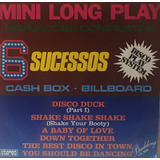 Compacto  Cash Box   Mini Long Play - 6 Sucessos 