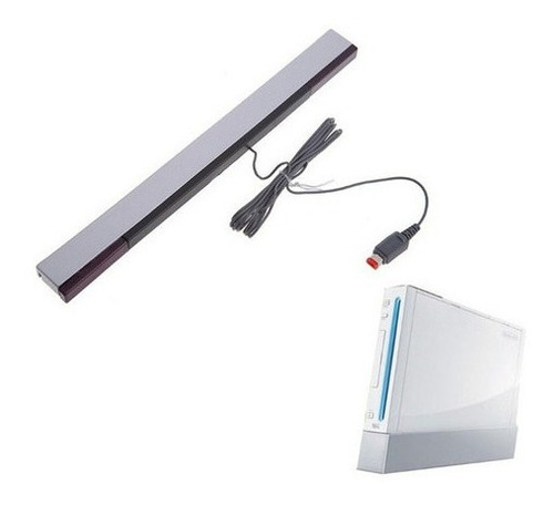 Barra Sensor Bar Com Fio Nintendo Wii E Wii U 