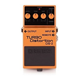 Pedal Boss Ds2 Turbo Distortion + Cable Interpedal Ernie Bal