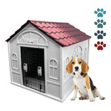 Casa Termica Para Perros Con Puerta Razas Pequeñas 75x63x65