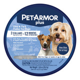 Petarmor Plus Collar Antipulgas Y Garrapatas Para Perros, Ma