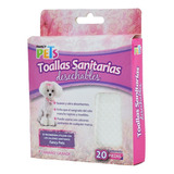 Paquete 100 Toallas Sanitarias Grandes Perrita Fancy Pets