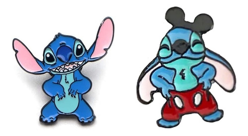 Pin Broche Lilo Y Stitch Disney Kawaii Prendedor