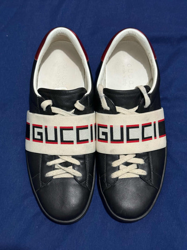 Tenis Gucci Ace Stripe