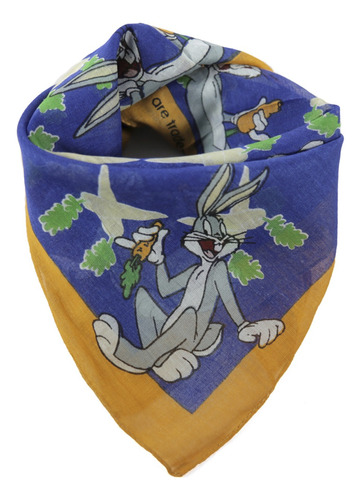 Pañuelo Cuello Infantil Looney Tunes - Algodón Origen India