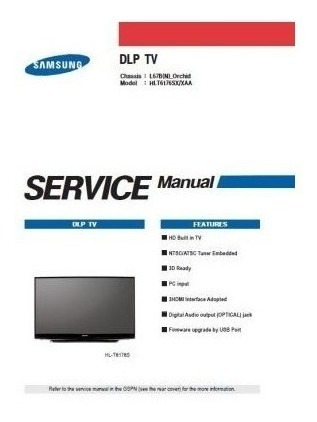 Manual De Servicio Samsung- Cualquier Tipo De Producto