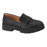 Mocassim Sapato Feminino Vizzano Casual Tratorado