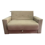 Sofa Cama Plaza Y Media Chenille C/envio Gratis