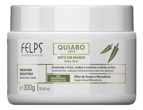 Felps Xbtx Okra Massa Quiabo - 300gr