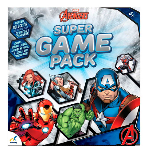 Super Game Pack, Avengers, Domino, Ajedrez, Memoria Y Más