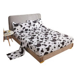 Vaca Ropa De Cama Juego De Sabanas Double Camas Akiky