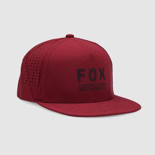 Gorro Jockey Lifestyle Non Stop Tech Snapback Rojo Fox