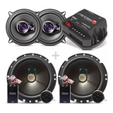 Falante Kit 2 Vias Pioneer + 6 Pol Ts-1760br + Módulo 160w