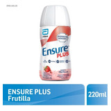 Multivitaminico Ensure Plus Liquido Sabor Frutilla 220ml