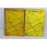 Coleção 2 Livros Eletrônica Volume 1 E 2 De Jacob Milman; Christos C. Halkias Pela Mcgraw-hill (1981)