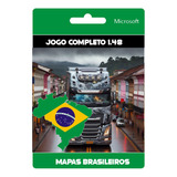 Jogo, Euro Truck Simulator 2 - Ets2 1.48 - Mapa Brasileiro
