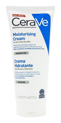 Cerave Crema Hidratante Azul 170 G