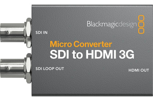 Micro Conversor Blackmagic Sdi Para Hdmi 3g (sem Fonte)