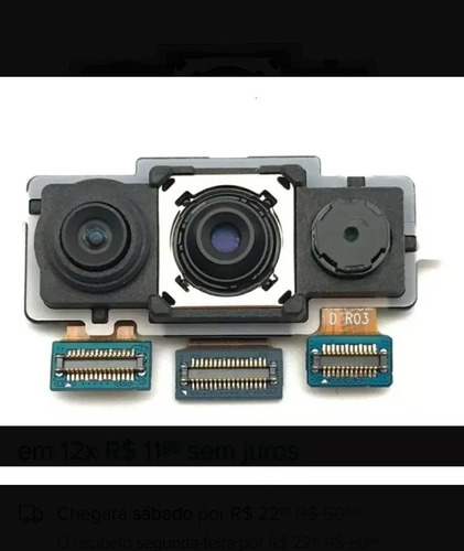Câmera Traseira Samsung Galaxy A31 A315 Original 