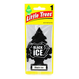 Aromatizante Little Trees Pinito Black Ice Negro 5 Piezas