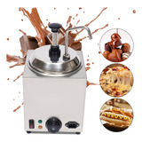 Hot Fudge Warmer Con Bomba, Dispensador De Queso Nacho Con