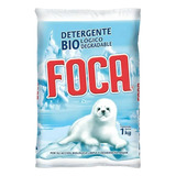 Pack 4 Detergente En Polvo Foca  1 Kg