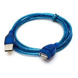 Cable Extensor Netmak Usb 2.0 Macho/hembra 1.8 M Mallado