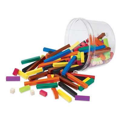 Juego De Regletas De Cuisenaire Para Grupos Pequeños De Plás | Meses sin interés