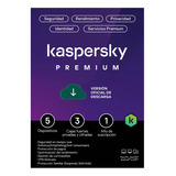 Kaspersky Premium 5 Dispositivos 1 Año (total Security)