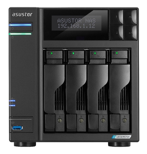 Storage Nas Asustor Lockerstor 4 Gen2 As6704t Torre 