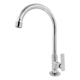 Torneira Bancad ½ ¾ Metal Inox Super Lavatório Banheir 6081a