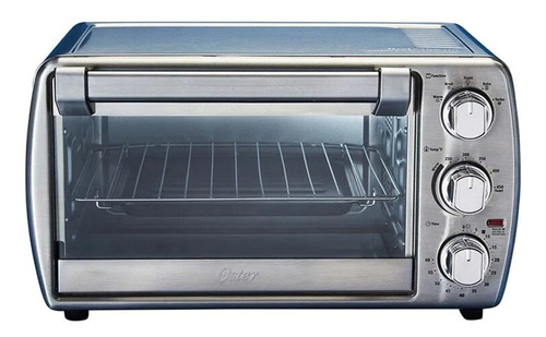 Horno Tostador Oster 6 Rebandas Plateado 21l Turbo - H9178