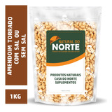 Amendoim Torrado Salgado Ou Sem Sal Crocante - 1kg