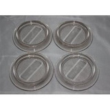 Lucite Piano Caster Tazas Conjunto De 4 para Vertical Pianos