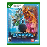 Jogo Minecraft Legends Deluxe Edition Xbox One Físico Novo